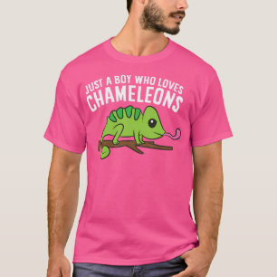 Camiseta Solo un chico que ama a los Chameleons