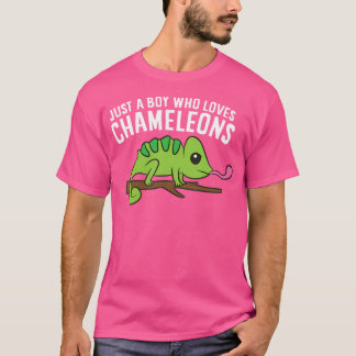 Camiseta Solo un chico que ama a los Chameleons