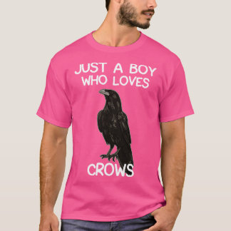 Camiseta Solo un chico que ama a los cuervos