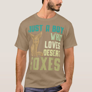 Camiseta Solo un chico que ama a los enemigos del desierto