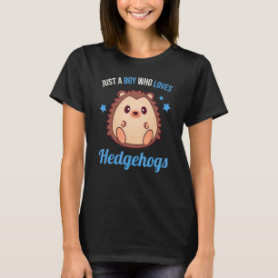 Camiseta Solo un chico que ama a los erizos