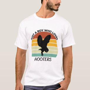 Camiseta Solo un chico que ama a los hooters