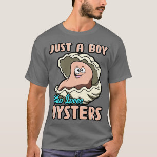 Camiseta Solo un chico que ama a los ostiones