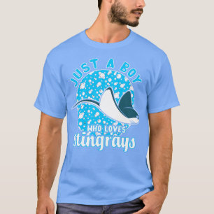 Camiseta Solo un chico que ama a Stingrays 3