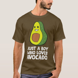 Camiseta Solo un chico que ama aguacates