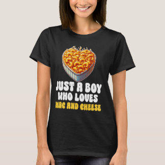 Camiseta Solo un chico que ama al Macaron estadounidense de