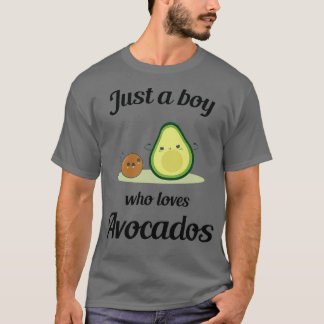 Camiseta Solo un chico que ama el aguacate 12