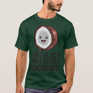 Camiseta Solo un chico que ama el coco