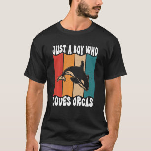 Camiseta Sólo un chico que ama el océano marino de las ball