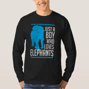 Camiseta Solo un chico que ama el Safari del Zoológico de l