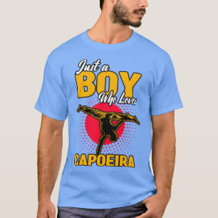 Camiseta Solo un chico que ama la Capoeira