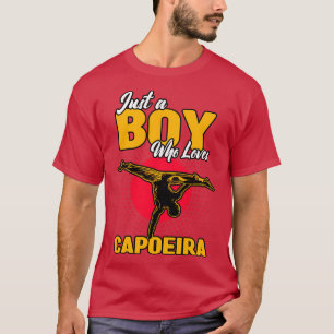 Camiseta Solo un chico que ama la Capoeira