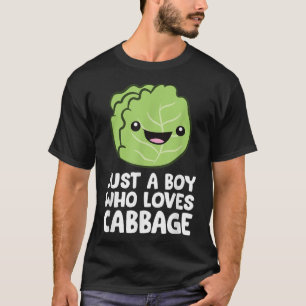 Camiseta Solo un chico que ama la col