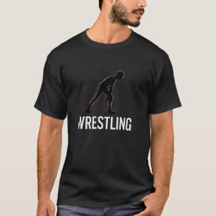 Camiseta Solo un chico que ama la lucha libre retro hombres