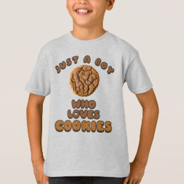 Camiseta Solo un chico que ama las cookies