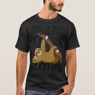Camiseta Solo un chico que ama las locuras de un animal gra