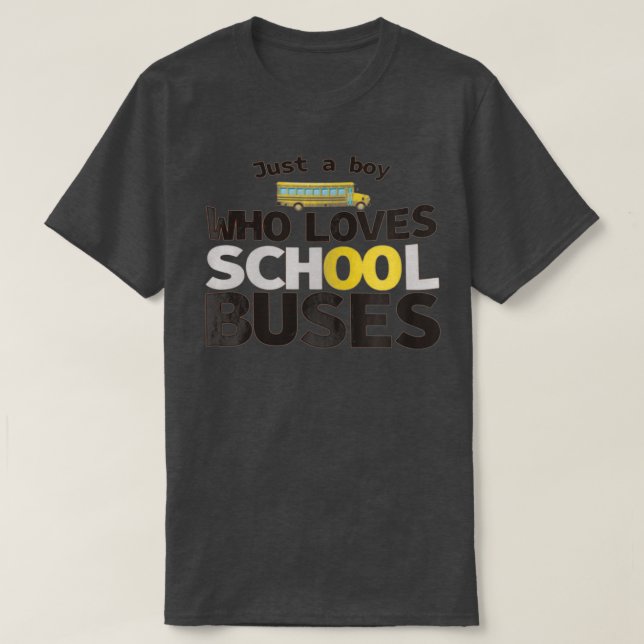 CAMISETA SÓLO UN CHICO QUE AMA LAS NOZZLES ESCOLARES 2 (Diseño del anverso)