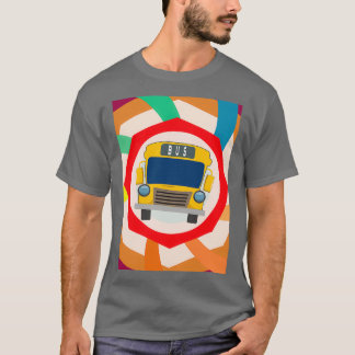 Camiseta Solo un chico que ama los autobuses escolares con 