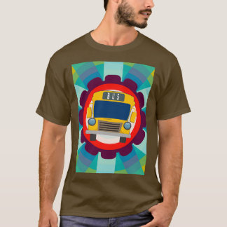Camiseta Solo un chico que ama los autobuses escolares con