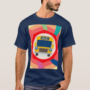 Camiseta Solo un chico que ama los autobuses escolares con