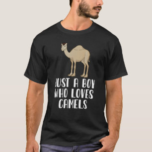 Camiseta Solo un chico que ama los camellos