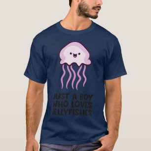 Camiseta Solo un chico que ama los medusas