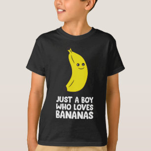 Camiseta Solo un chico que ama los plátanos