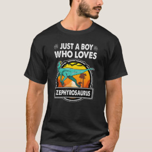 Camiseta Solo un chico que ama los prados de los dinosaurio