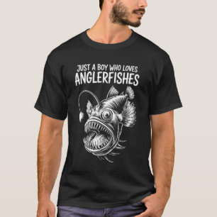 Camiseta Solo un chico que ama los rape, pesca de aguas pro