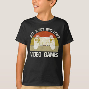 Camiseta Solo un chico que ama los videojuegos