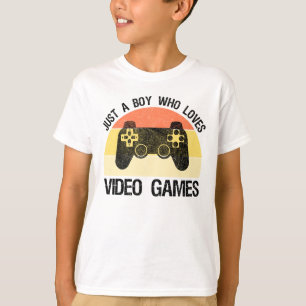 Camiseta Solo un chico que ama los videojuegos