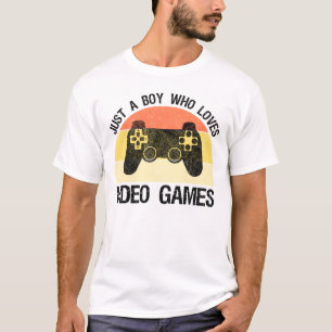 Camiseta Solo un chico que ama los videojuegos