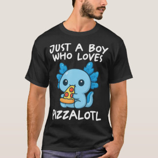 Camiseta Sólo un chico que ama Pizzalotl