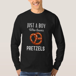 Camiseta Solo un chico que ama Pretzels Pretzel