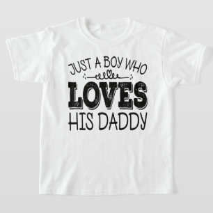 Camiseta Solo un chico que ama su fiesta de cumpleaños Guay