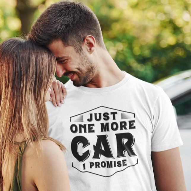 Camiseta Solo un coche más (funny car guy shirt)