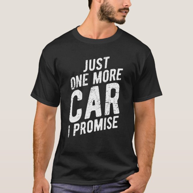 Camiseta Sólo un coche más, lo prometo - Gear Head Tee (Anverso)
