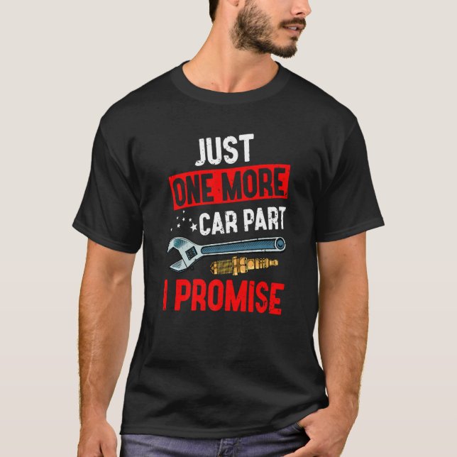 Camiseta Sólo un coche más Parte I Promesa Carreras Mecánic (Anverso)