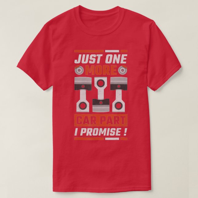 Camiseta Sólo un coche más Parte I Promesa Mecánica (Diseño del anverso)