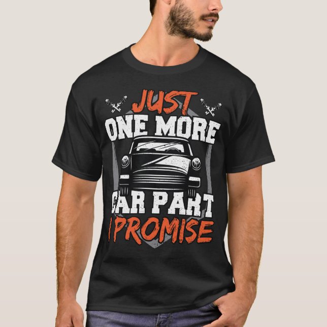 Camiseta Solo un coche más parte I prometido - Chico de coc (Anverso)