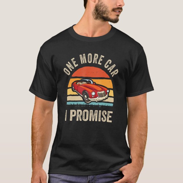 Camiseta Solo un coche más propongo un meme divertido retro (Anverso)
