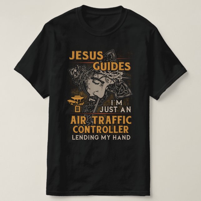 Camiseta Sólo un controlador de tráfico aéreo me presta la  (Diseño del anverso)