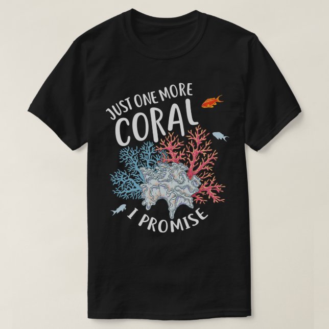 Camiseta Sólo un coral más 2 (Diseño del anverso)