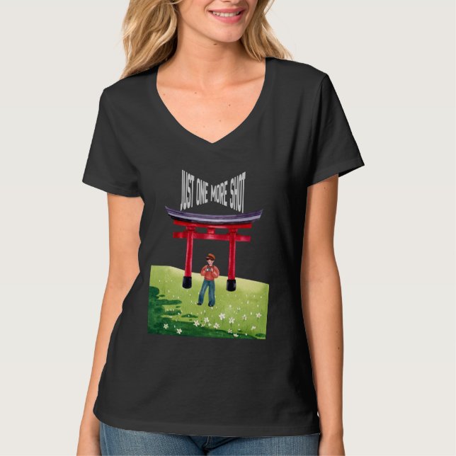 Camiseta Solo Un Disparo Más (Anverso)