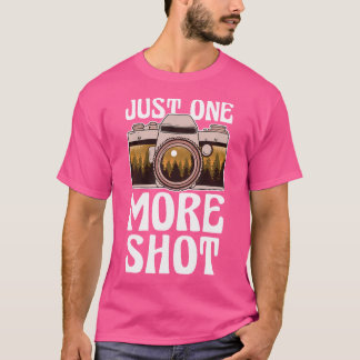 Camiseta Solo un disparo más Fotografía de paisajes Tomand