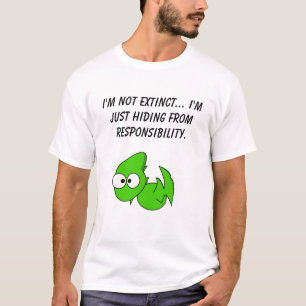 Camiseta Sólo un dragón o pterodáctilo de dibujos animados 