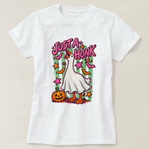 Camiseta Sólo Un Ganso Divertido Honk Halloween