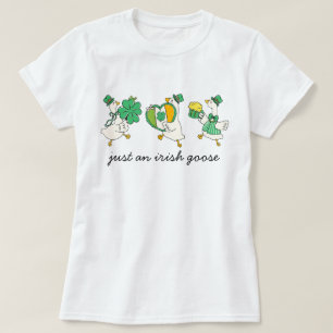 Camiseta Solo un ganso irlandés Día de San Patricio