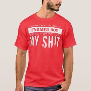 Camiseta Solo un granjero trata de no perder mi Sh