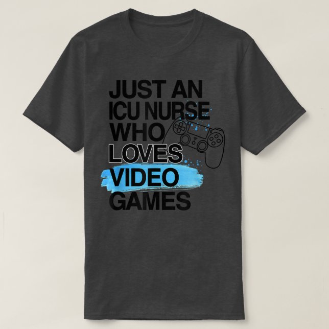 Camiseta Solo un joven a quien le encantan los videojuegos  (Diseño del anverso)